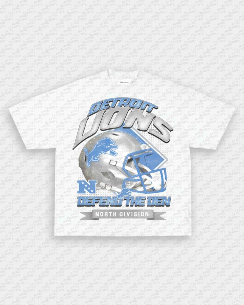 DETROIT LIONS TEE - VIBRAS® VIBRAS - GRAPHIC TEES - GAME CHANGERS