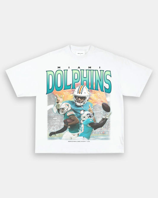 DOLPHINS TEE - VIBRASĀ® VIBRAS - GRAPHIC TEES - GAME CHANGERS