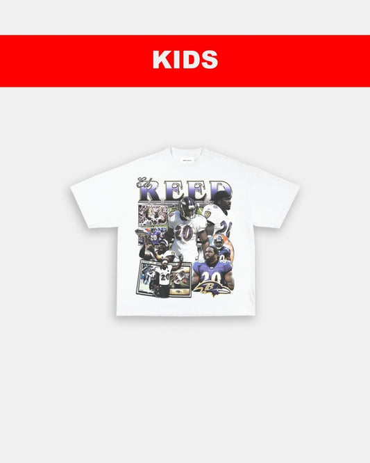 ED REED - RAVENS - KIDS TEE - VIBRASĀ® VIBRAS - GRAPHIC TEES - GAME CHANGERS