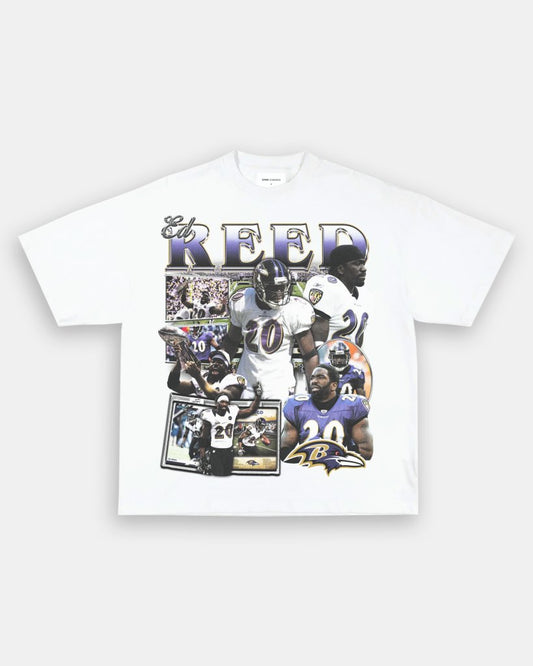 ED REED - RAVENS TEE - VIBRASĀ® VIBRAS - GRAPHIC TEES - GAME CHANGERS