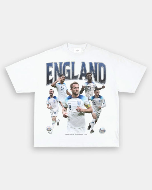 ENGLAND WORLD CUP TEE - VIBRASĀ® VIBRAS - GRAPHIC TEES - GAME CHANGERS