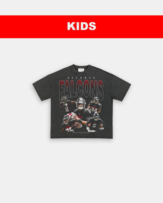 FALCONS - KIDS TEE - VIBRASĀ® VIBRAS - GRAPHIC TEES - GAME CHANGERS