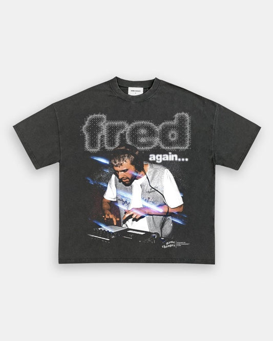 FRED AGAIN V2 TEE - VIBRASĀ® VIBRAS - GRAPHIC TEES - GAME CHANGERS