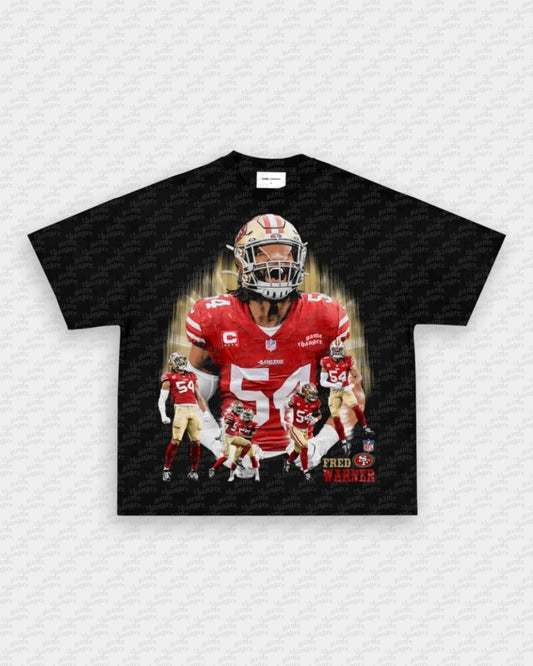 FRED WARNER V2 TEE - VIBRASĀ® VIBRAS - GRAPHIC TEES - GAME CHANGERS