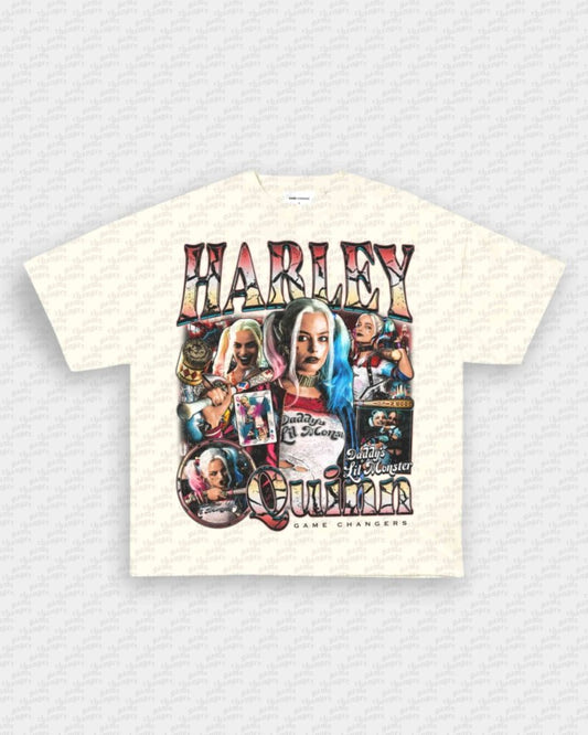 HARLEY QUINN TEE - VIBRASĀ® VIBRAS - GRAPHIC TEES - GAME CHANGERS