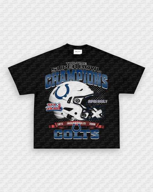 INDIANAPOLIS COLTS TEE - VIBRASĀ® VIBRAS - GRAPHIC TEES - GAME CHANGERS