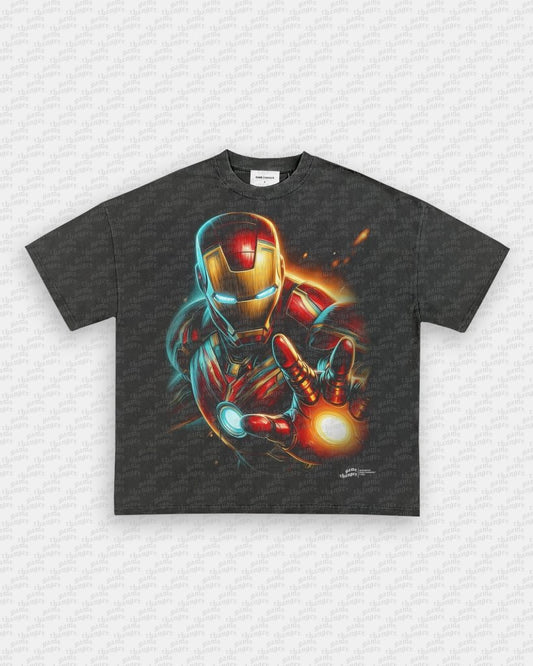 IRON MAN V2 TEE - VIBRASĀ® VIBRAS - GRAPHIC TEES - GAME CHANGERS