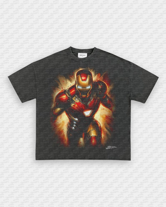 IRON MAN V3 TEE - VIBRASĀ® VIBRAS - GRAPHIC TEES - GAME CHANGERS