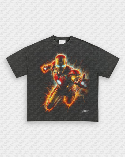 IRON MAN V5 TEE - VIBRASĀ® VIBRAS - GRAPHIC TEES - GAME CHANGERS
