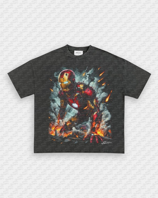 IRON MAN V6 TEE - VIBRASĀ® VIBRAS - GRAPHIC TEES - GAME CHANGERS