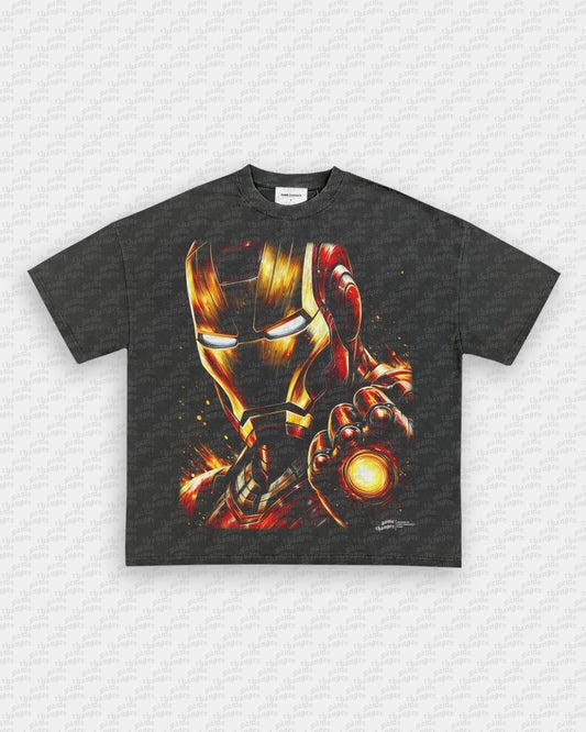 IRON MAN V8 TEE - VIBRASĀ® VIBRAS - GRAPHIC TEES - GAME CHANGERS