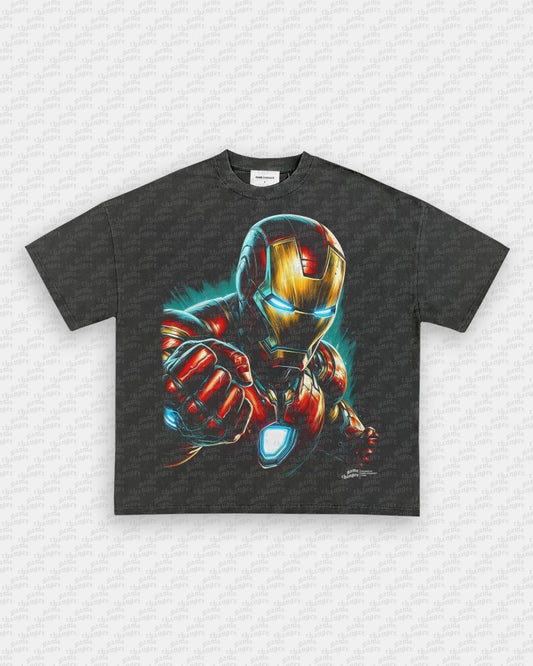 IRON MAN V9 TEE - VIBRASĀ® VIBRAS - GRAPHIC TEES - GAME CHANGERS