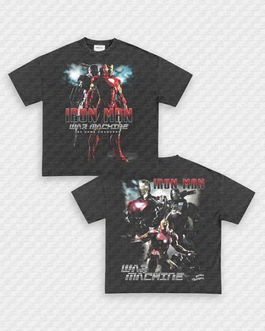 IRON MAN WAR MACHINE TEE - VIBRASĀ® VIBRAS - GRAPHIC TEES - GAME CHANGERS