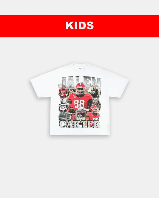 JALEN CARTER - UGA - KIDS TEE - VIBRASĀ® VIBRAS - GRAPHIC TEES - GAME CHANGERS