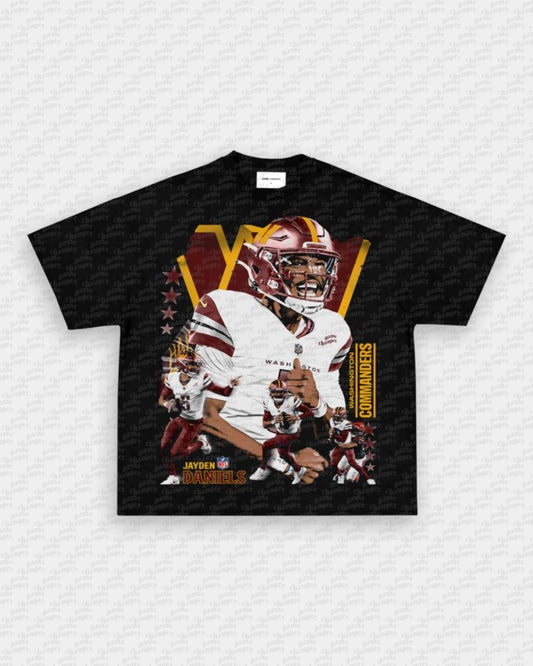 JAYDEN DANIELS V2 TEE - VIBRASĀ® VIBRAS - GRAPHIC TEES - GAME CHANGERS