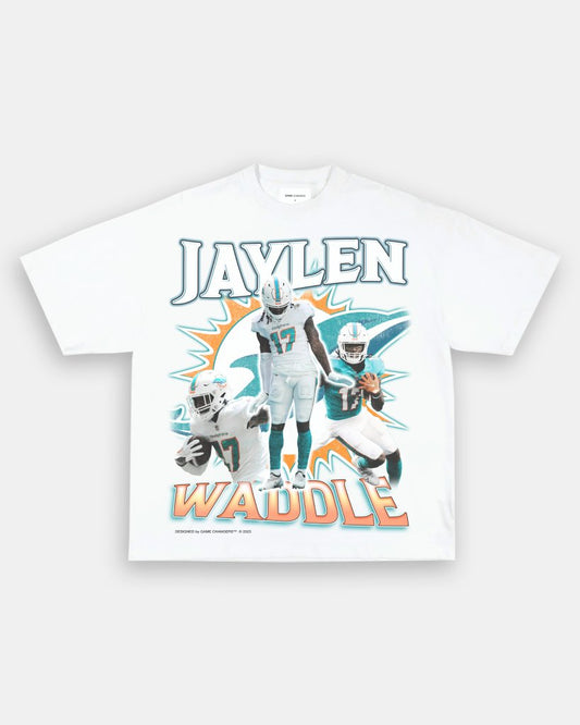 JAYLEN WADDLE TEE - VIBRASĀ® VIBRAS - GRAPHIC TEES - GAME CHANGERS