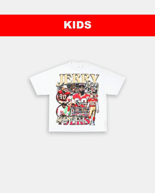 JERRY RICE - KIDS TEE - VIBRASĀ® VIBRAS - GRAPHIC TEES - GAME CHANGERS