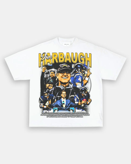JIM HARBAUGH V2 TEE - VIBRASĀ® VIBRAS - GRAPHIC TEES - GAME CHANGERS