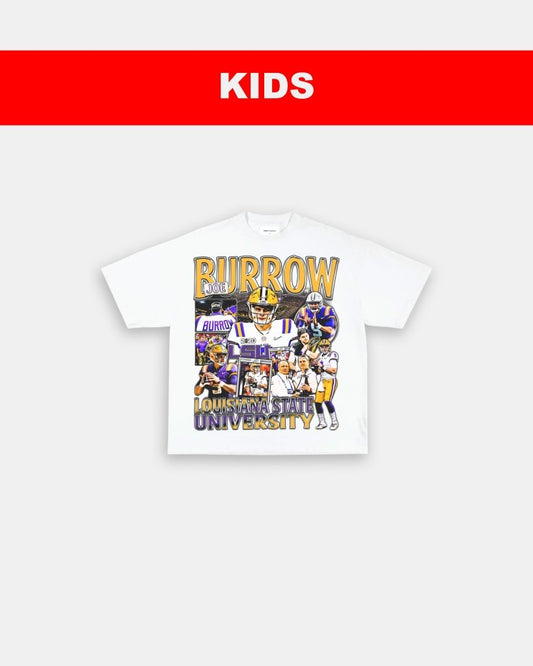 JOE BURROW - LSU - KIDS TEE - VIBRASĀ® VIBRAS - GRAPHIC TEES - GAME CHANGERS