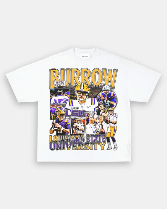JOE BURROW - LSU TEE - VIBRASĀ® VIBRAS - GRAPHIC TEES - GAME CHANGERS