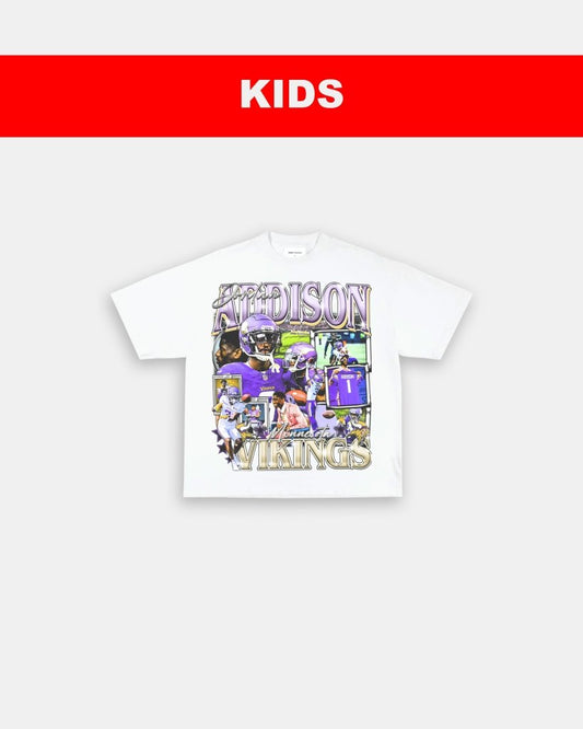 JORDAN ADDISON - KIDS TEE - VIBRASĀ® VIBRAS - GRAPHIC TEES - GAME CHANGERS