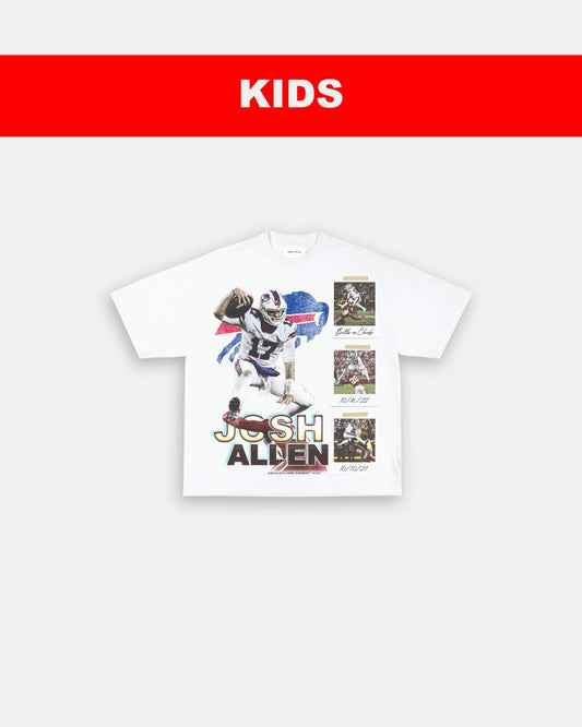 JOSH ALLEN - KIDS TEE - VIBRASĀ® VIBRAS - GRAPHIC TEES - GAME CHANGERS