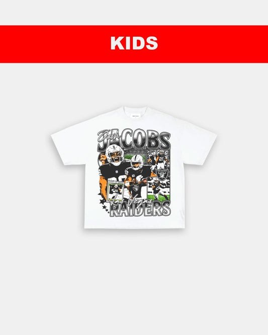 JOSH JACOBS 2 - KIDS TEE - VIBRASĀ® VIBRAS - GRAPHIC TEES - GAME CHANGERS