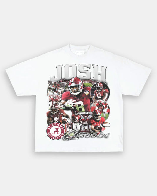 JOSH JACOBS - ALABAMA TEE - VIBRASĀ® VIBRAS - GRAPHIC TEES - GAME CHANGERS
