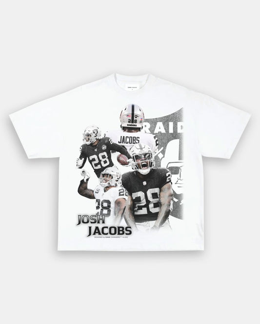 JOSH JACOBS TEE - VIBRASĀ® VIBRAS - GRAPHIC TEES - GAME CHANGERS