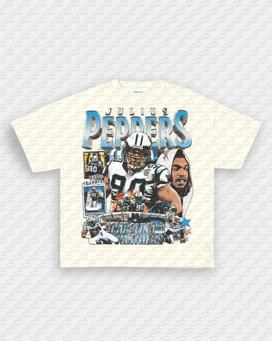JULIUS PEPPERS TEE - VIBRASĀ® VIBRAS - GRAPHIC TEES - GAME CHANGERS