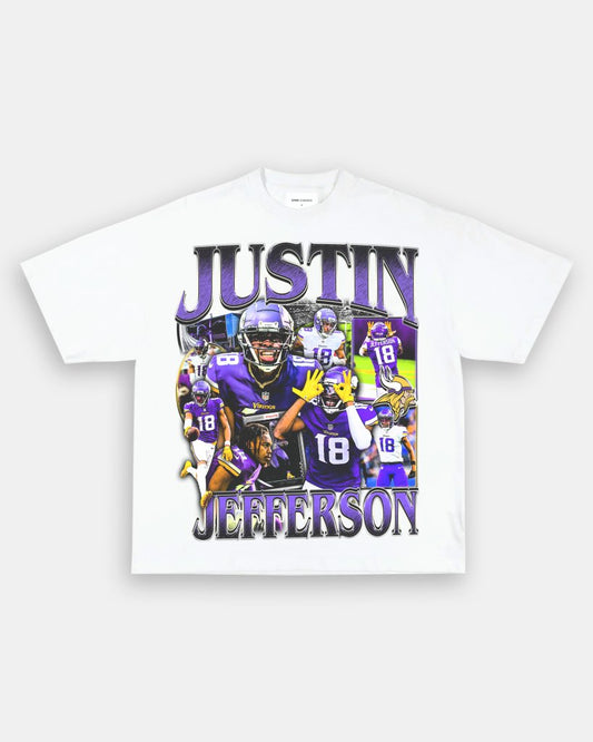 JUSTIN JEFFERSON 2 TEE - VIBRASĀ® VIBRAS - GRAPHIC TEES - GAME CHANGERS