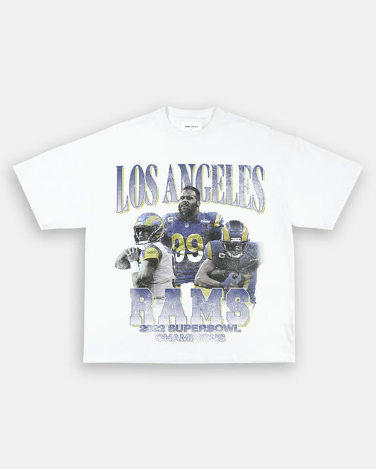LA RAMS V2 TEE - VIBRASĀ® VIBRAS - GRAPHIC TEES - GAME CHANGERS