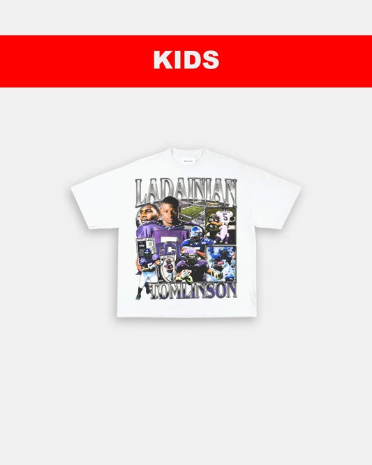 LADAINIAN TOMLINSON - TCU - KIDS TEE - VIBRASĀ® VIBRAS - GRAPHIC TEES - GAME CHANGERS