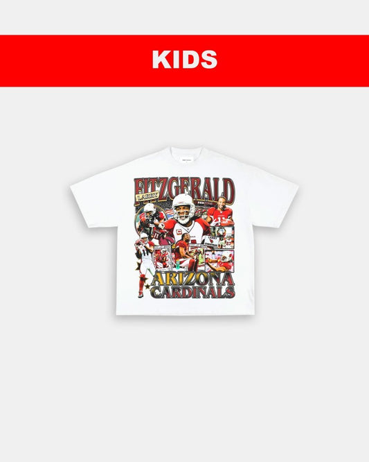 LARRY FITZGERALD - CARDINALS - KIDS TEE - VIBRASĀ® VIBRAS - GRAPHIC TEES - GAME CHANGERS
