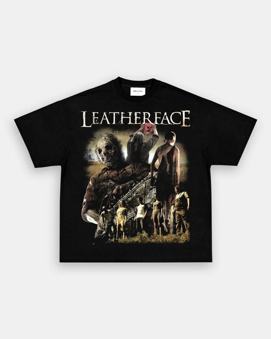 LEATHERFACE TEE - VIBRASĀ® VIBRAS - GRAPHIC TEES - GAME CHANGERS