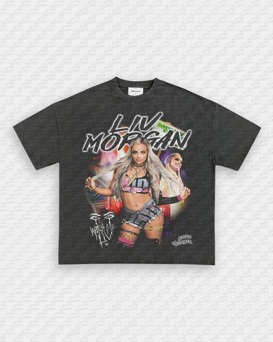 LIV MORGAN V2 TEE - VIBRASĀ® VIBRAS - GRAPHIC TEES - GAME CHANGERS