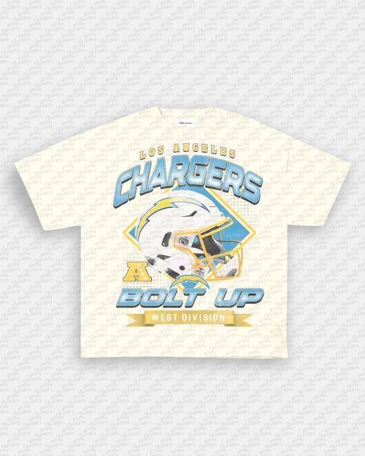 LOS ANGELES CHARGERS TEE - VIBRASĀ® VIBRAS - GRAPHIC TEES - GAME CHANGERS