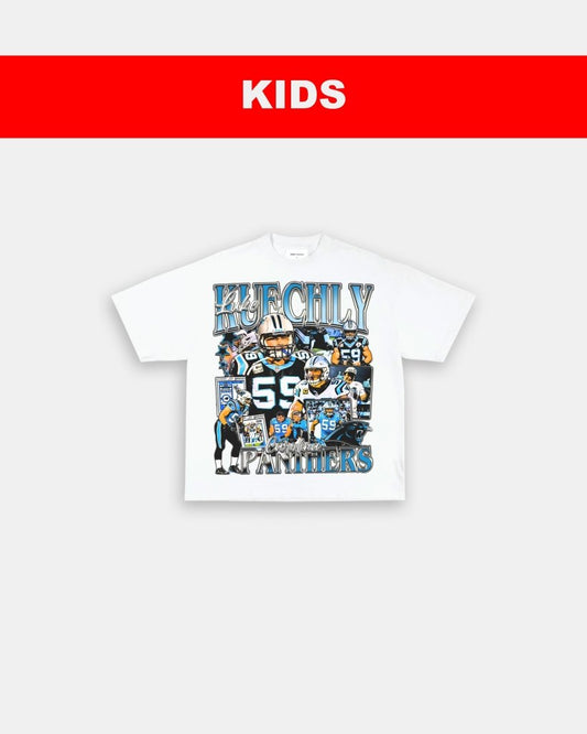LUKE KUECHLY - KIDS TEE - VIBRASĀ® VIBRAS - GRAPHIC TEES - GAME CHANGERS