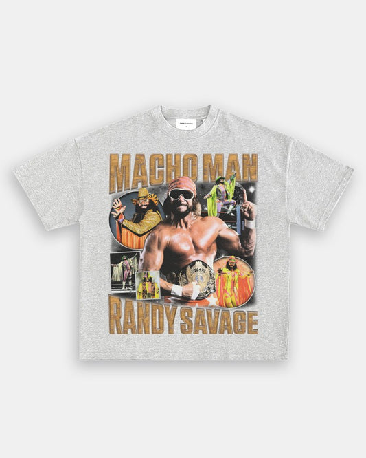 MACHO MAN TEE - VIBRASĀ® VIBRAS - GRAPHIC TEES - GAME CHANGERS