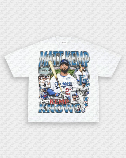 MATT KEMP TEE - VIBRASĀ® VIBRAS - GRAPHIC TEES - GAME CHANGERS