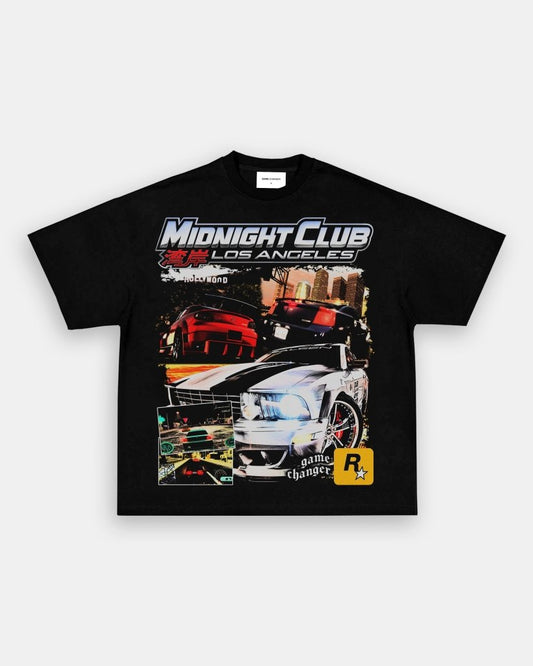 MIDNIGHT CLUB LA V2 TEE - VIBRASĀ® VIBRAS - GRAPHIC TEES - GAME CHANGERS
