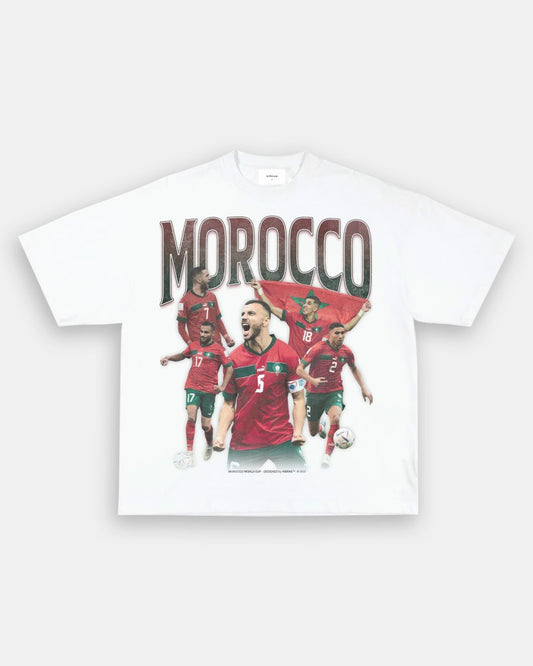 MOROCCO WORLD CUP TEE - VIBRASĀ® VIBRAS - GRAPHIC TEES - GAME CHANGERS