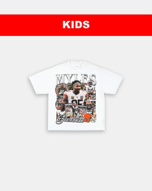 MYLES GARRETT - KIDS TEE - VIBRASĀ® VIBRAS - GRAPHIC TEES - GAME CHANGERS