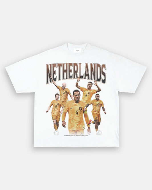 NETHERLANDS WORLD CUP TEE - VIBRASĀ® VIBRAS - GRAPHIC TEES - GAME CHANGERS