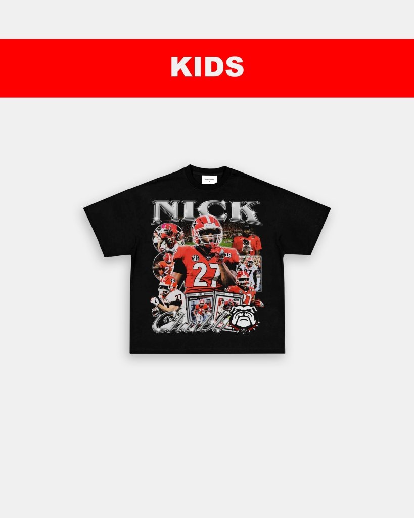NICK CHUBB - UGA - KIDS TEE - VIBRAS® VIBRAS - GRAPHIC TEES - GAME CHANGERS