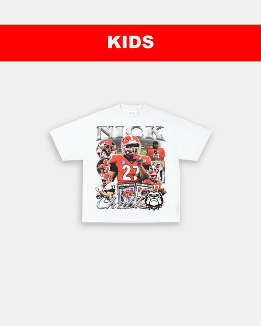 NICK CHUBB - UGA - KIDS TEE - VIBRASĀ® VIBRAS - GRAPHIC TEES - GAME CHANGERS