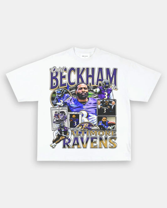 ODELL BECKHAM JR - RAVENS TEE - VIBRASĀ® VIBRAS - GRAPHIC TEES - GAME CHANGERS