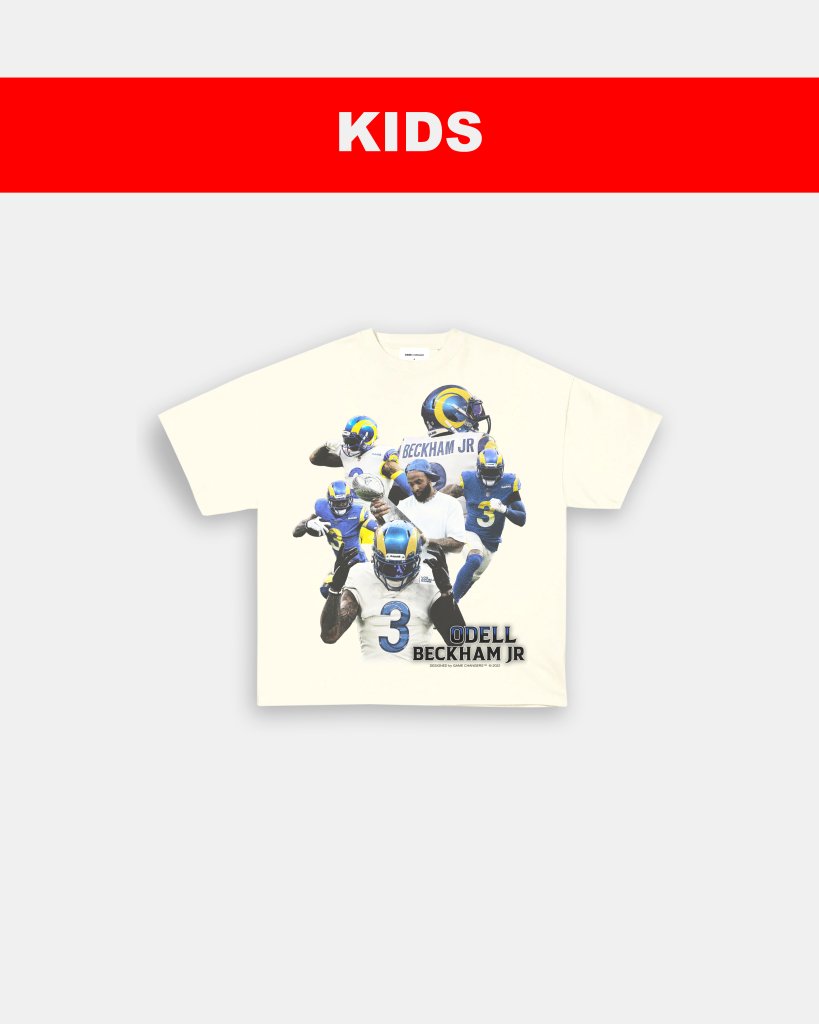 ODELL BECKHAM - KIDS TEE - VIBRAS® VIBRAS - GRAPHIC TEES - GAME CHANGERS