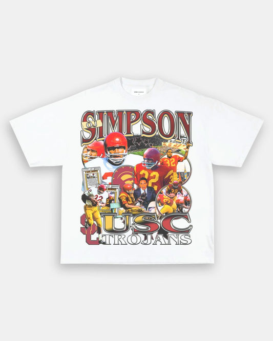 OJ SIMPSON - USC TEE - VIBRASĀ® VIBRAS - GRAPHIC TEES - GAME CHANGERS