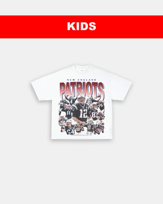 PATRIOTS - KIDS TEE - VIBRASĀ® VIBRAS - GRAPHIC TEES - GAME CHANGERS